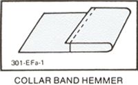 Collar Band Hemmer