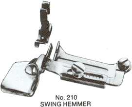No. 210 Swing Hemmer