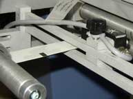 Automatic Positioning of Transfer by infra-red photocell