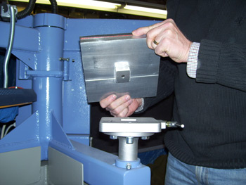 Plates on Heat Press Removed