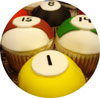 Billiard Cupcakes
