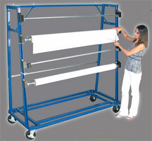 Fabric Storage Unwind Cart